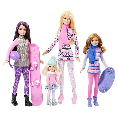 barbie doll gift set